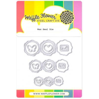 Waffle Flower Die - Wax Seal Trio